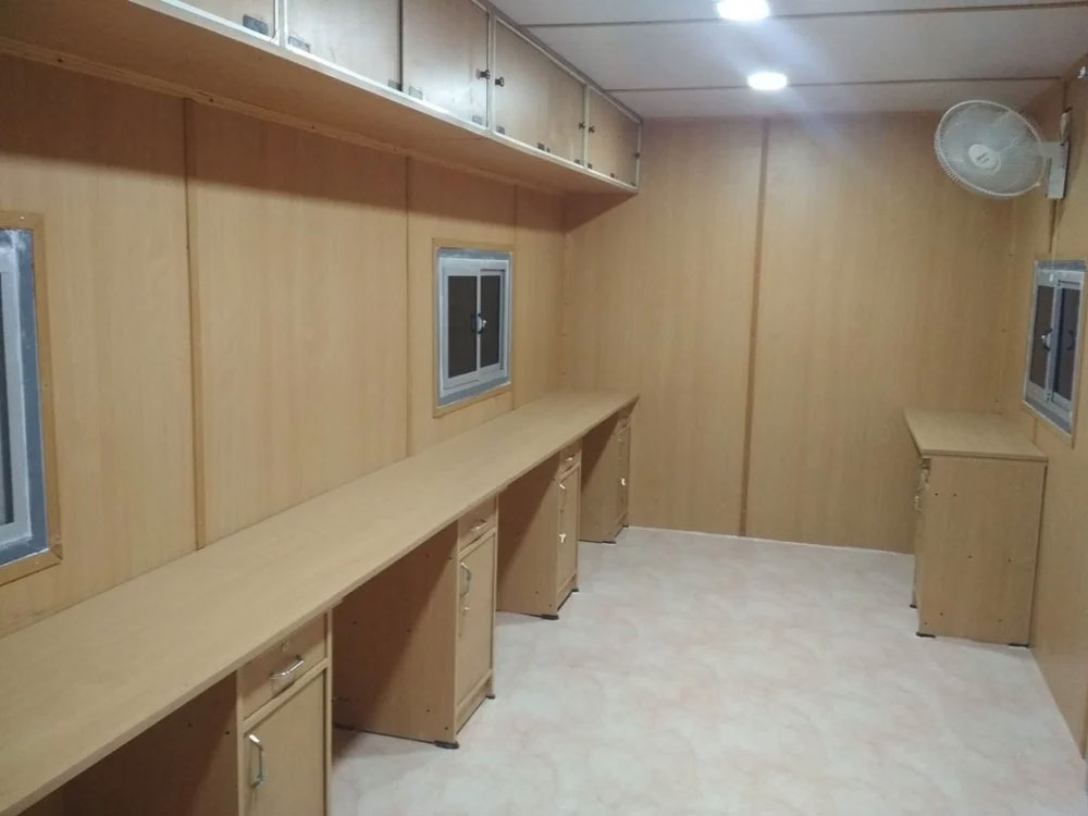 Rectangular Furnished Office Container Manufacturers in Madurai