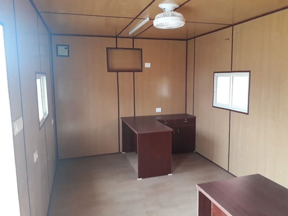 Rectangular Furnished Office Container Manufacturers in Trichy